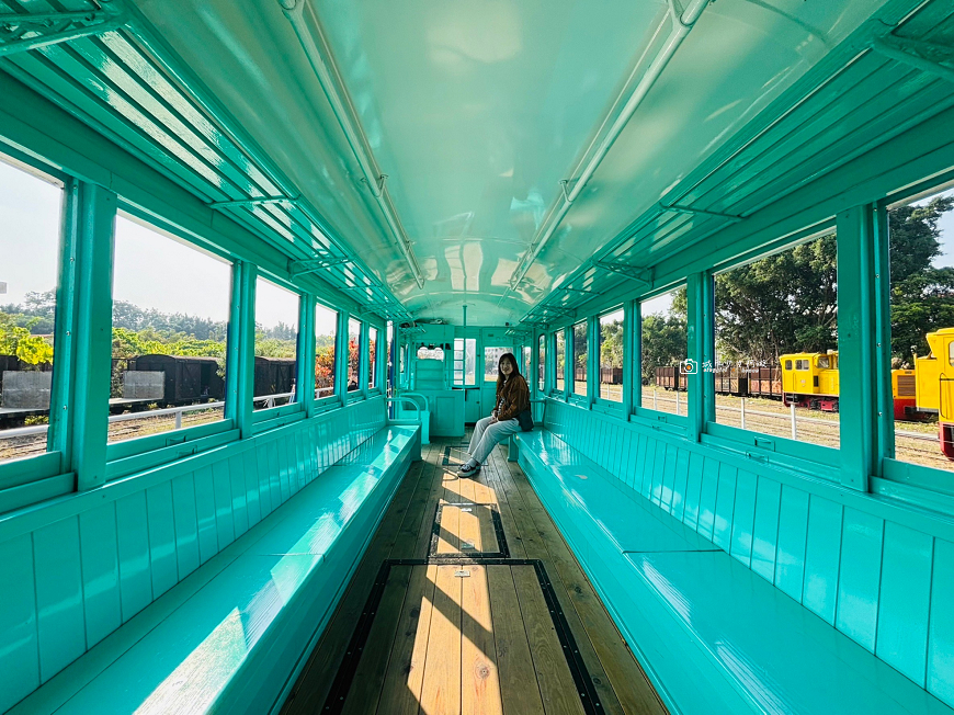 [台南旅遊]台南新玩法！搭懷舊「勝利號」看舊鐵道、吃冰，藍皮列車加上蒂芬妮藍車廂，超級美～ @城市少女阿璇