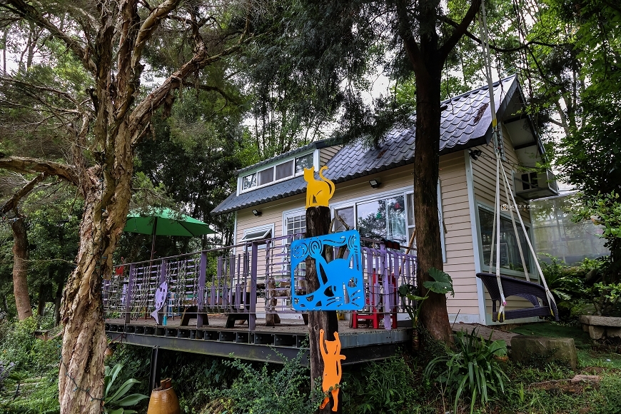 [嘉義景點]隱身山林美學空間  咖啡甜點x檳榔染體驗  堅持循環利用的地方創生｜嘉義中埔紅瓦貓 @城市少女阿璇