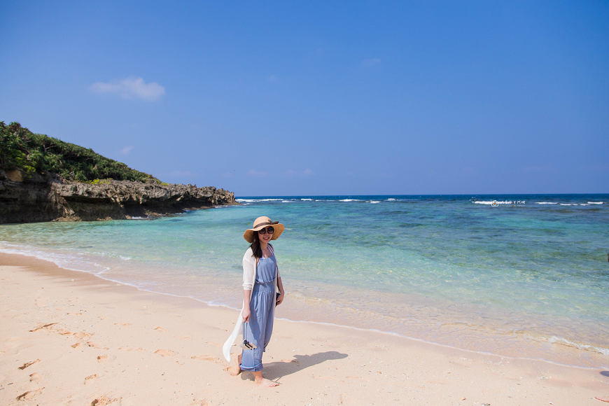 [日本旅遊]沖繩必訪景點   古宇利島一日遊攻略  古宇利海洋塔、古宇利心形岩、蝦蝦飯、古宇利大橋  絕美海景戀之島｜古宇利島推薦景點 @城市少女阿璇