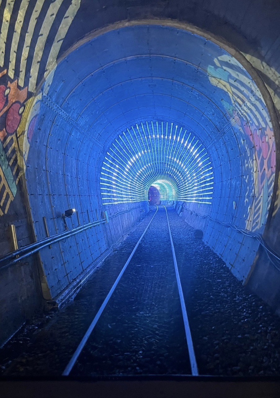 [新北旅遊]來趟深澳鐵道自行車半日遊，搭乘河豚列車穿越星空隧道，飽覽無敵山海美景，2024深澳鐵道自行車期間限定夜間開放！ @城市少女阿璇