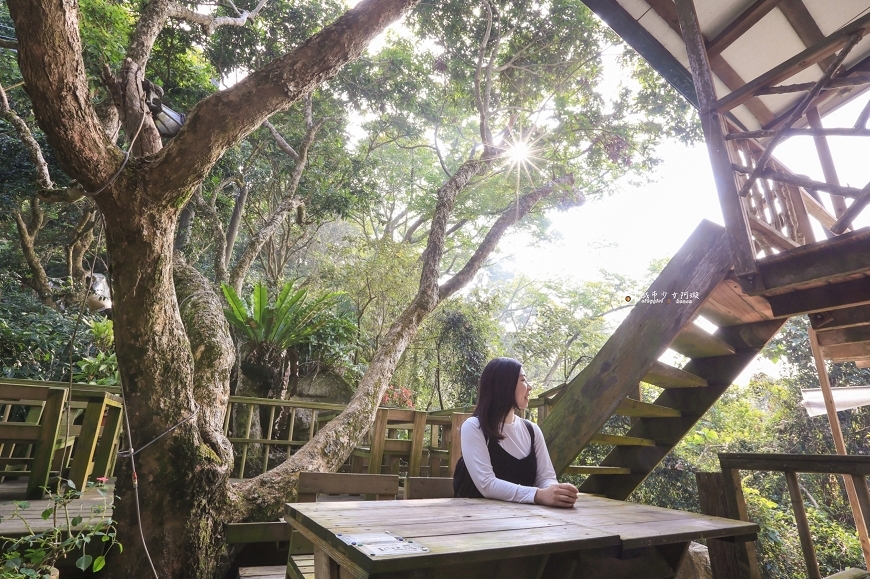 [台南旅遊]高人氣東山咖啡館，山巒美景一覽無遺，大鋤花間咖啡生態農場，東山175咖啡公路景觀餐廳推薦 @城市少女阿璇