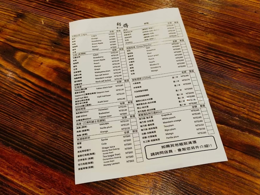 [台南美食]漫遊台南夜晚，海安路上的日式居酒屋，串燒與啤酒的完美搭配｜杉樽串燒居酒屋 @城市少女阿璇