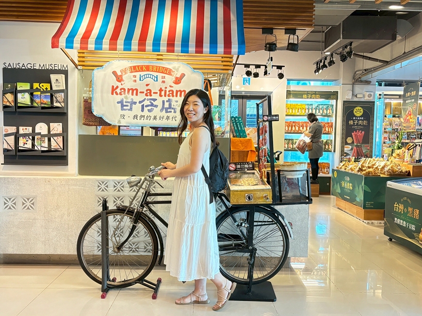 [台南旅遊]好吃又好玩！季節限定黑橋牌臺南粽，免門票香腸主題觀光工廠，台南親子景點推薦｜黑橋牌香腸博物館 @城市少女阿璇