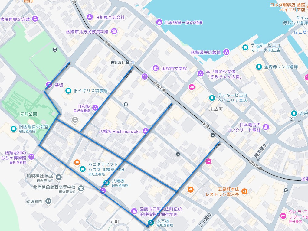 [日本旅遊]北海道自由行必訪八幡坂，函館浪漫海景坡道，散策景點推薦｜北海道函館八幡坂 @城市少女阿璇