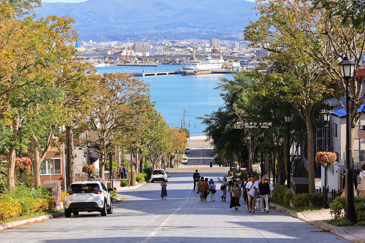 [日本旅遊]北海道自由行必訪八幡坂，函館浪漫海景坡道，散策景點推薦｜北海道函館八幡坂 @城市少女阿璇