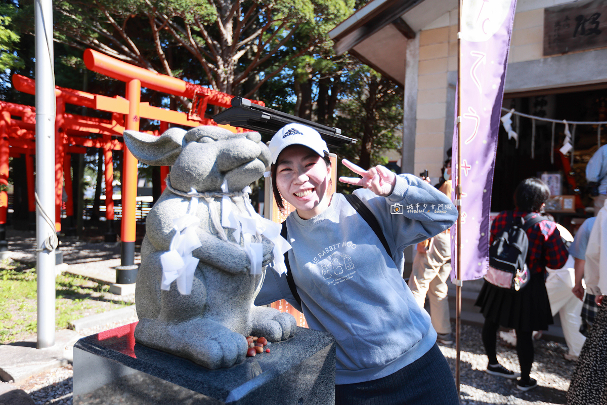 [日本旅遊] 北海道自由行推薦｜湯倉神社，神兔御守、魷魚籤詩、健康守護、寵物祈福神社 @城市少女阿璇