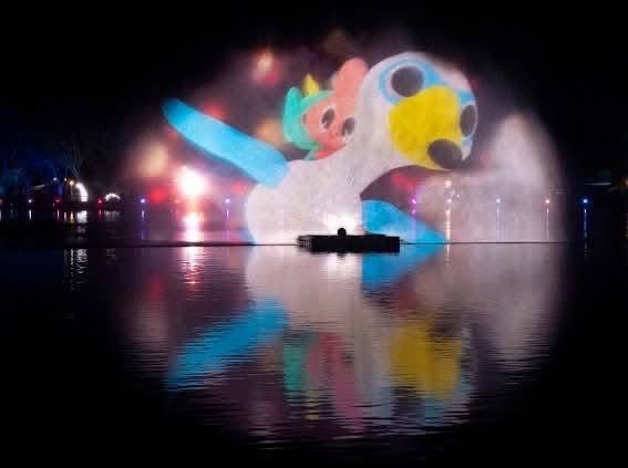 [台南活動]2026新營波光節，湖畔微光7件夢幻作品，首度結合潮流IP及科技互動裝置活潑登場！ @城市少女阿璇