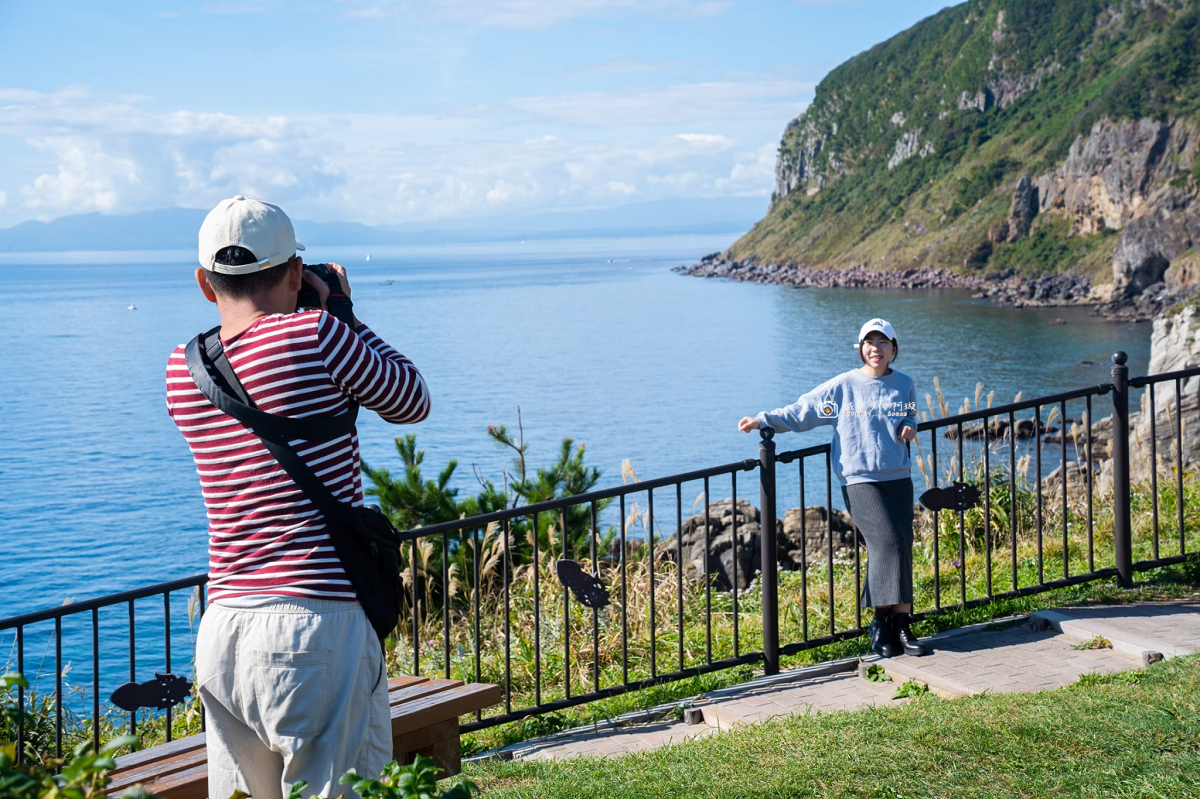 [日本旅遊]北海道自由行推薦｜函館山旁絕美海岸景點，津輕海峽、海蝕峭壁一次收藏｜立待岬 @城市少女阿璇