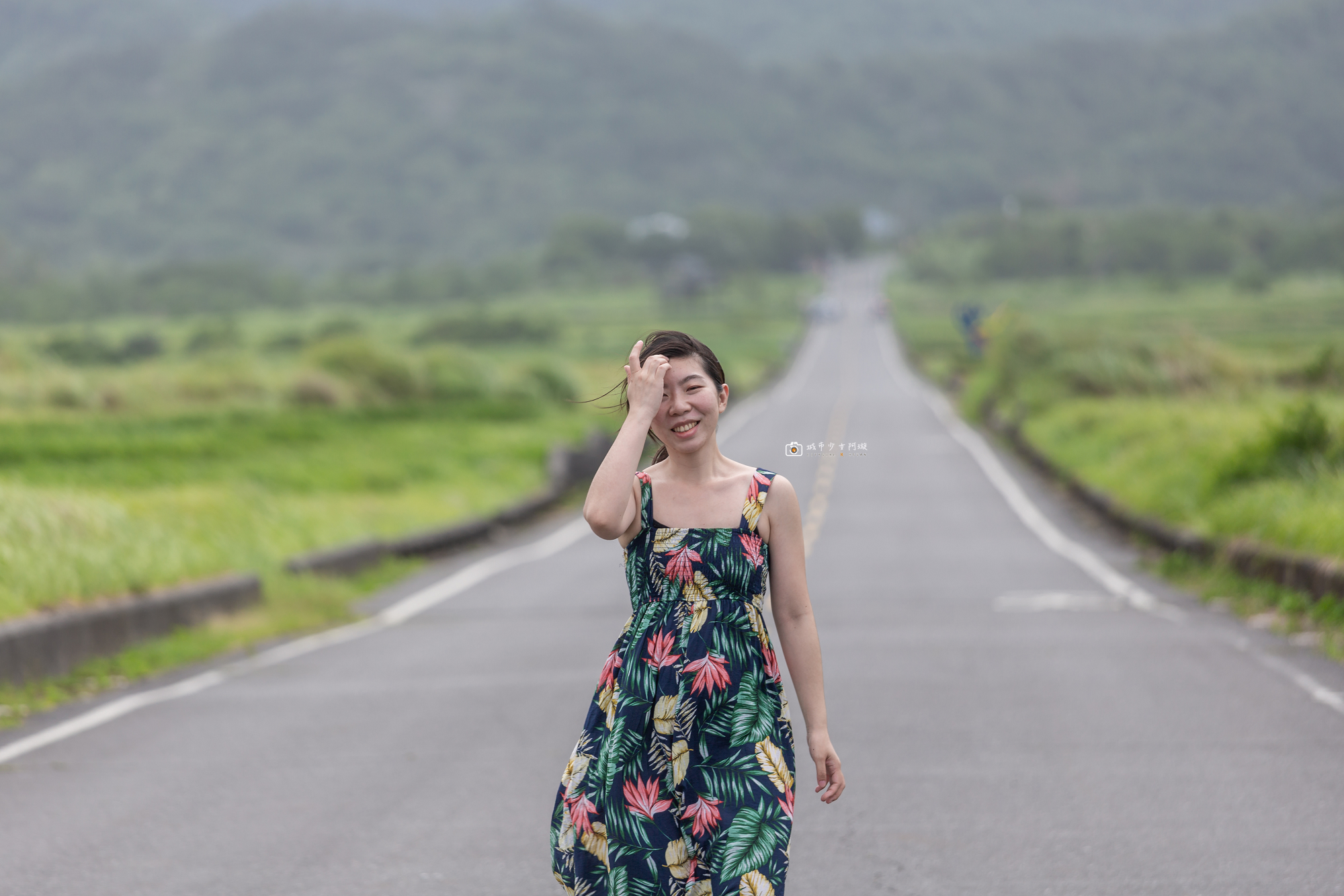 [台東景點]長濱金剛大道，台11線最療癒的筆直稻田，花東旅遊必停景點 @城市少女阿璇
