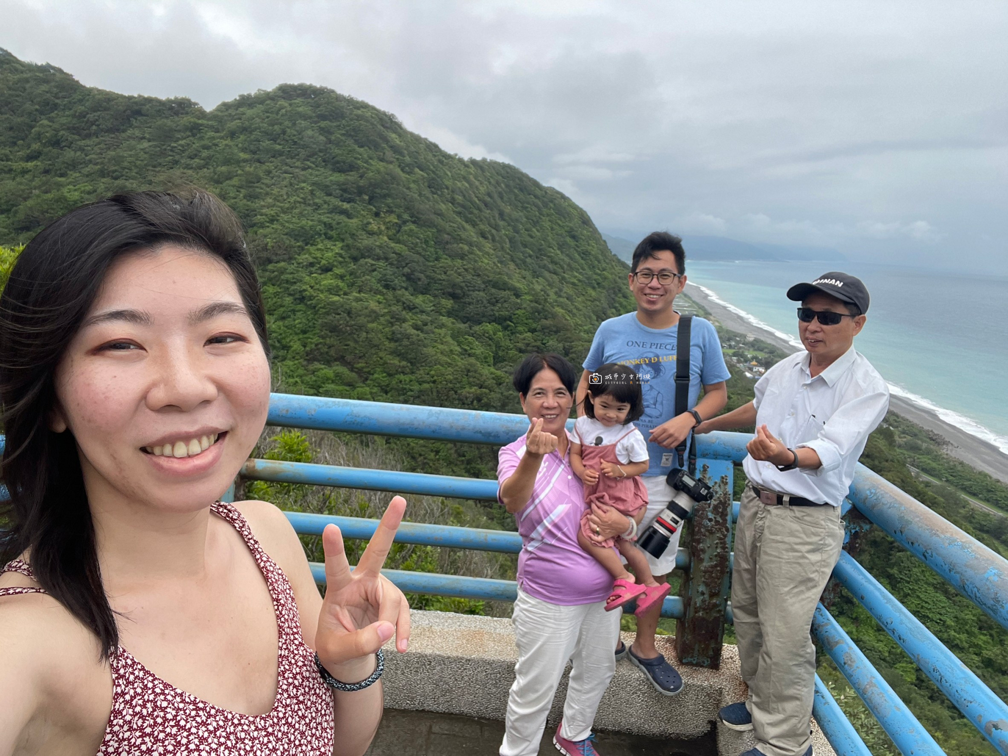 [台東景點]南田人文景觀觀景台｜南迴公路上的看海休息站，居高臨下眺望南田海岸 @城市少女阿璇