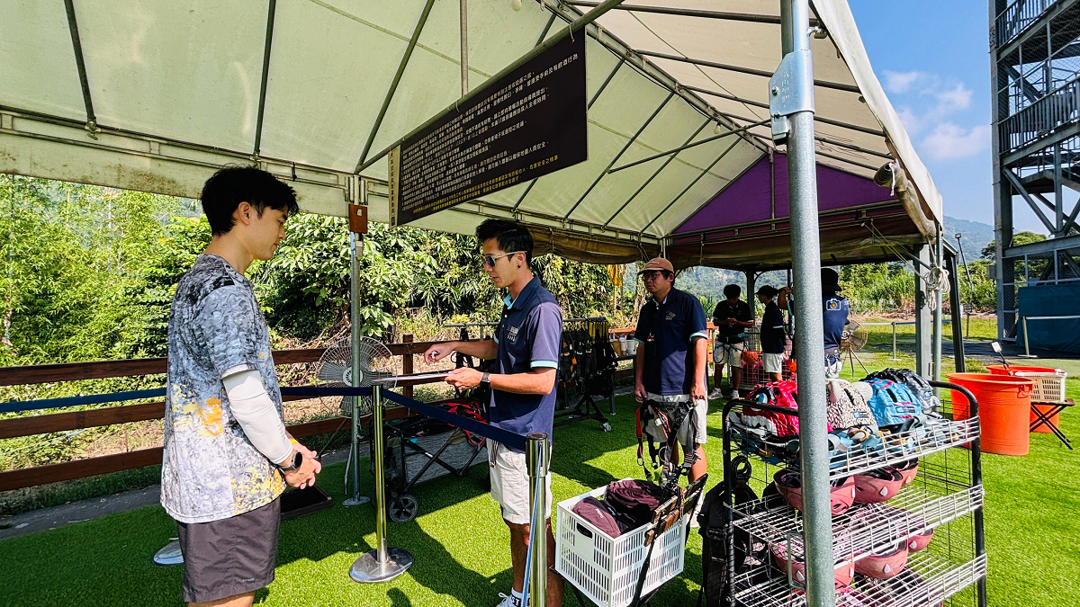 [台南住宿] 曾文水庫趣淘漫旅｜冒險設施玩不停！光束任務、高空滑索、自由落體挑戰膽量極限 @城市少女阿璇