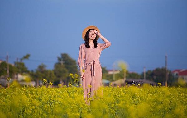 [台南景點]冬季限定  一望無際金黃油菜花田  農村燦爛盛開│台南後壁油菜花海 @城市少女阿璇